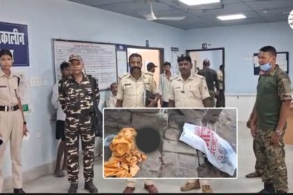 गोपालगंज के आंबेडकर चौक के पास नवजात बच्ची का शव मिलने के बाद पुलिस जांच