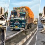 गोपालगंज NH-27 पर खड़े ट्रक से टकराई मिनी पिकअप