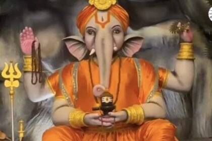 बिहारशरीफ गुफापर में ‘गुफापर के राजा’ गणपति