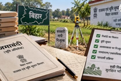 बिहार में जमाबंदी सुधार के लिए निःशुल्क मापी