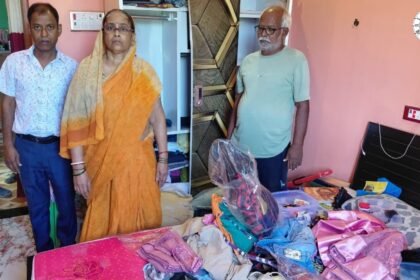 जमालपुर में रिटायर प्रधानाचार्य के घर डकैती के बाद पुलिस जांच