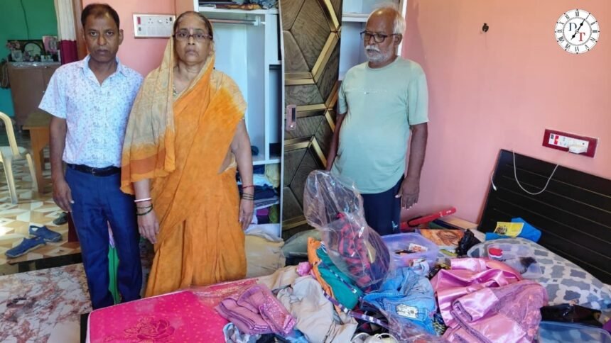 जमालपुर में रिटायर प्रधानाचार्य के घर डकैती के बाद पुलिस जांच