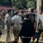 जमुई के झाझा में गणेश विसर्जन के दौरान पुलिस पर पथराव