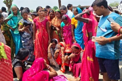 जमुई के सोनदीपी गांव के पास पिकअप की टक्कर से महिला की मौत