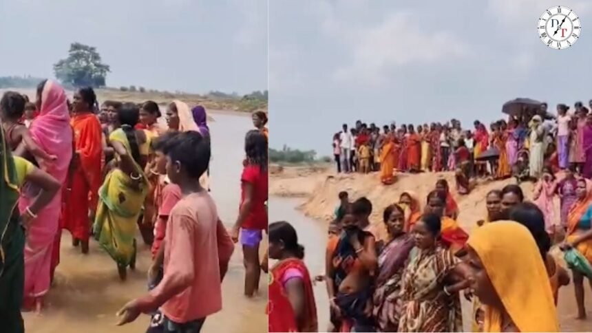 जमुई के सोनो में तीज प्रतिमा विसर्जन के दौरान डूबने का हादसा