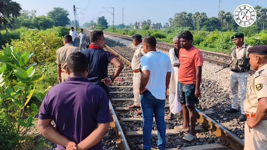 जहानाबाद में रेलवे ट्रैक किनारे बजाज फाइनेंस मैनेजर का शव मिलने के बाद पुलिस जांच