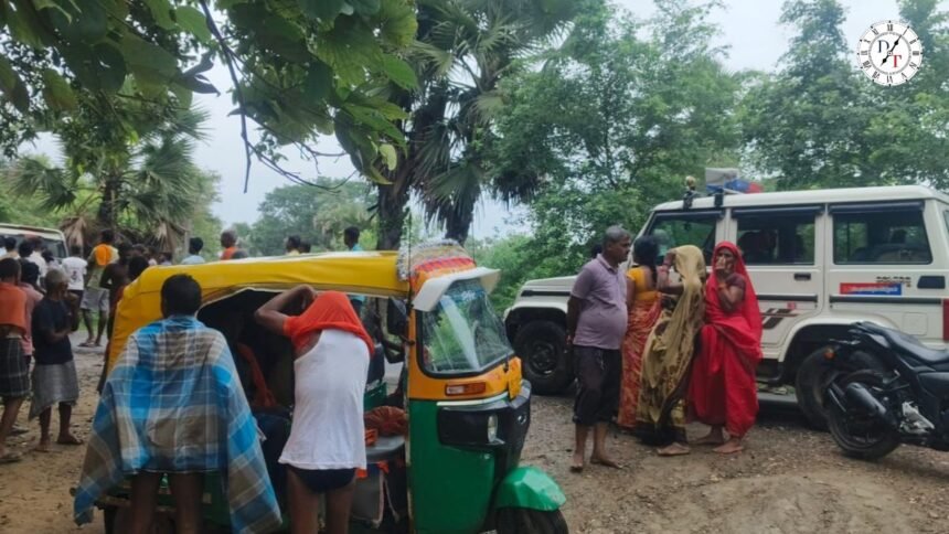 मोरहर नदी में मजदूरों के बहने का हादसा