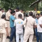 बिहारशरीफ के मेहरपर में जमीन से उठती आग की लपटें