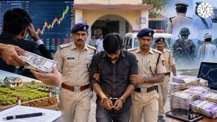 Munger News: 84 लोगों से 12 करोड़ की ठगी का आरोप, शेयर बाजार-ठेकेदारी का झांसा देने वाला सूरज गिरफ्तार