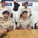 मुस्तफापुर में हथियार के साथ युवक गिरफ्तार