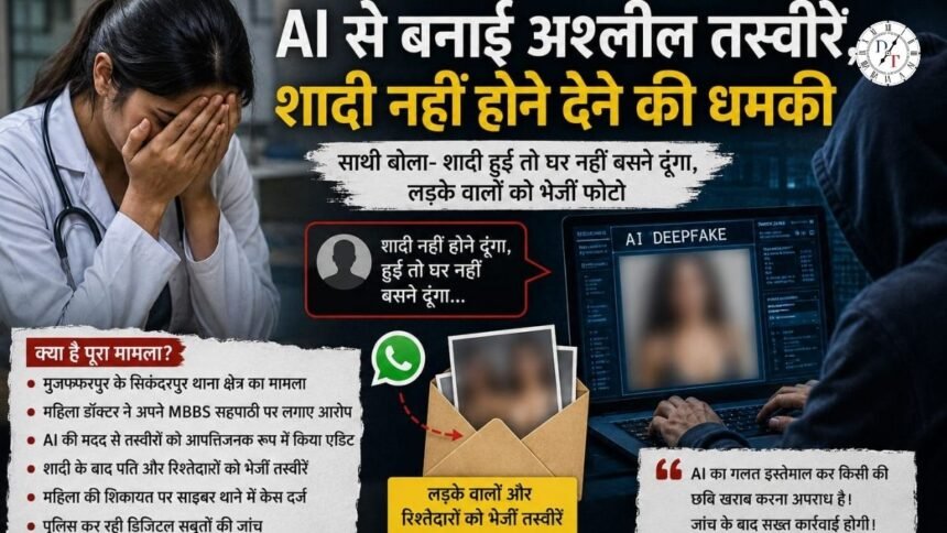 मुजफ्फरपुर में AI से आपत्तिजनक तस्वीरें बनाने का मामला