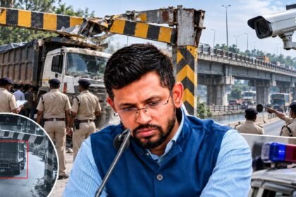 मुजफ्फरपुर दादर ब्रिज पर हाईट बैरियर और CCTV निगरानी