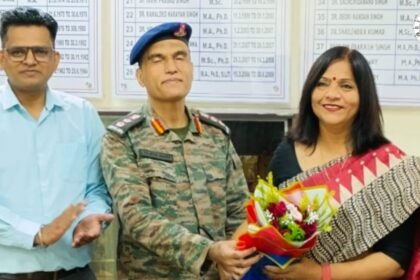 नालंदा कॉलेज में NCC 4/38 Coy यूनिट का शुभारंभ