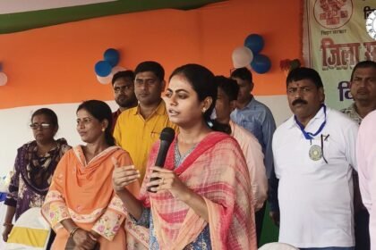 Nalanda जिला स्तरीय खेल प्रतियोगिता 2026-27 में प्रतिभा दिखाते खिलाड़ी