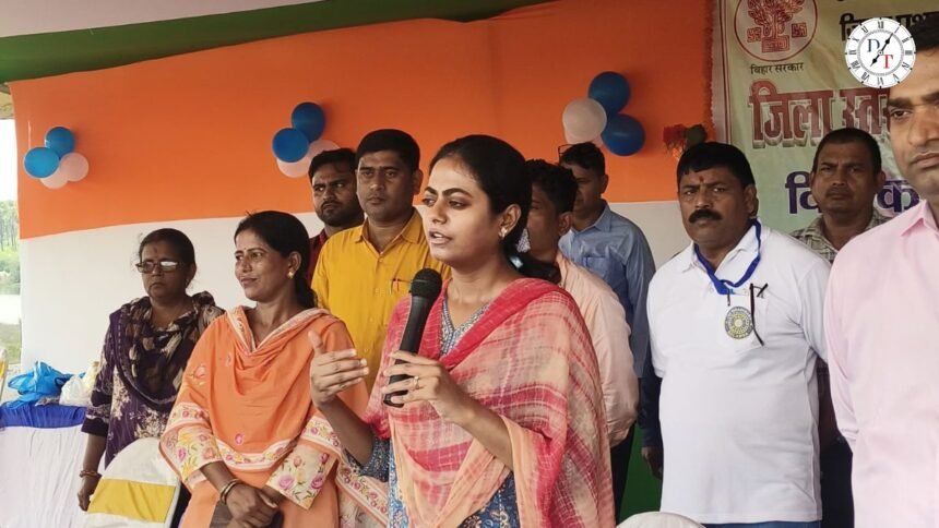 Nalanda जिला स्तरीय खेल प्रतियोगिता 2026-27 में प्रतिभा दिखाते खिलाड़ी
