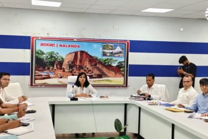 नालंदा डीएम उदिता सिंह की समीक्षा बैठक में पंचायत विकास योजनाओं पर चर्चा