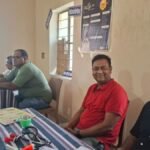 नालंदा में रेड क्रॉस सोसाइटी के निःशुल्क स्वास्थ्य शिविर में मरीजों की जांच करते विशेषज्ञ चिकित्सक