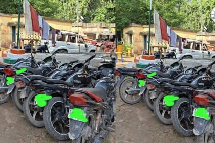 नालंदा में वाहन चेकिंग के दौरान बाइक चोरी का खुलासा