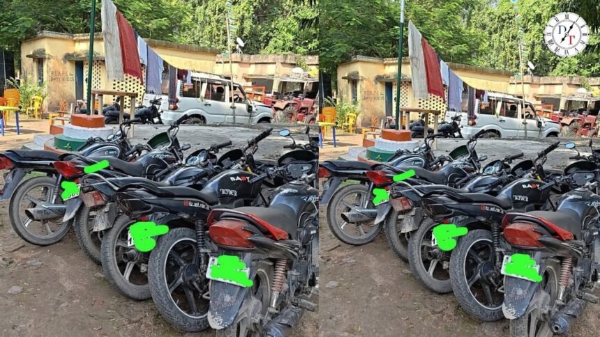नालंदा में वाहन चेकिंग के दौरान बाइक चोरी का खुलासा
