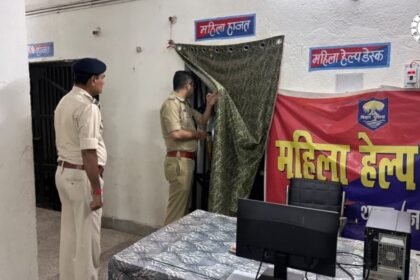 नालंदा एसपी हृदय कांत का थानों में औचक निरीक्षण