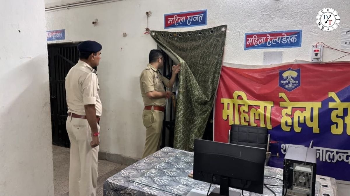 नालंदा एसपी हृदय कांत का थानों में औचक निरीक्षण