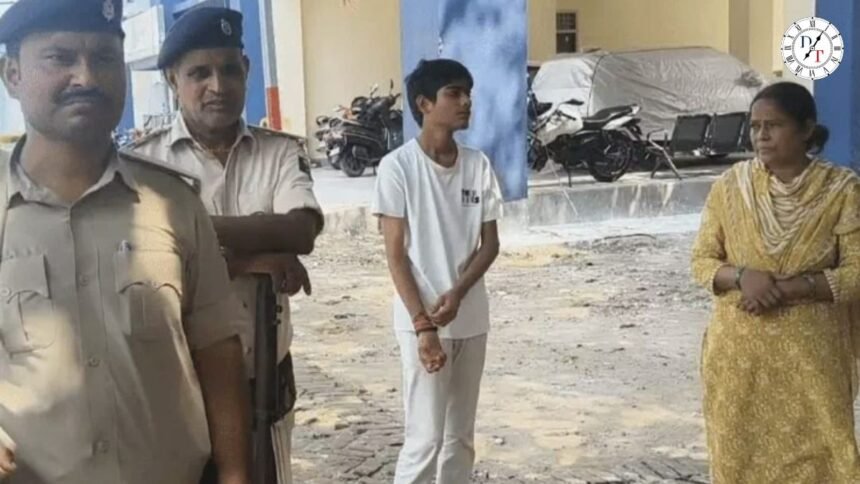 नालंदा में पत्नी की हत्या के मामले की जांच करती पुलिस