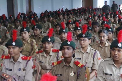 बिहारशरीफ में NCC प्रशिक्षण शिविर का शुभारंभ