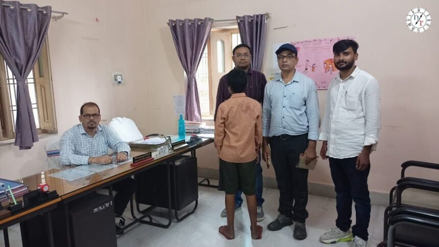बिहार शरीफ में बाल श्रम के खिलाफ अभियान के दौरान श्रम विभाग की कार्रवाई