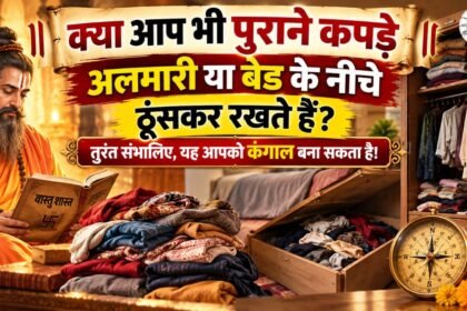 पुराने कपड़ों को अलमारी और बेड के नीचे रखने के वास्तु नियम