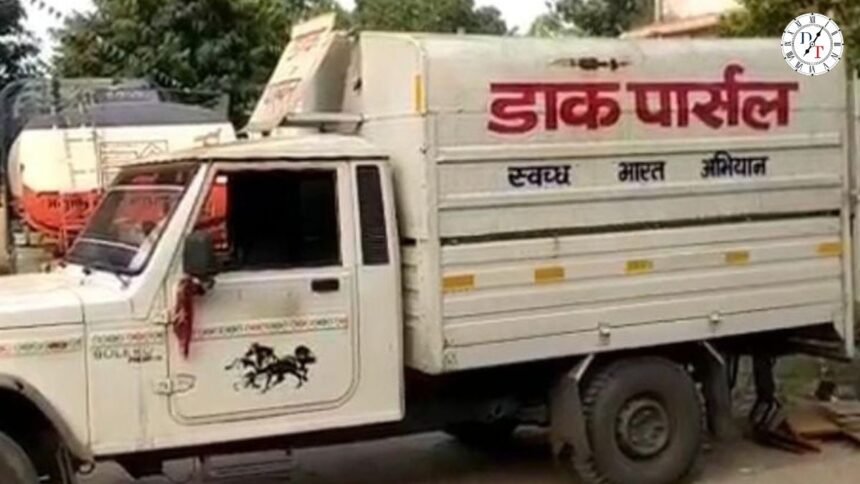 पंजवारा में डाक पार्सल वाहन से 2500 लीटर शराब बरामद