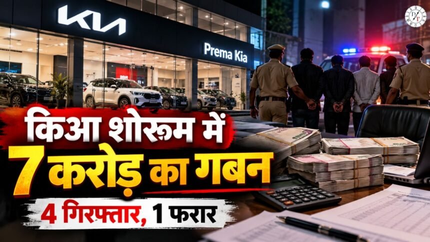 पटना के प्रेमा किआ शोरूम में 7 करोड़ से अधिक के गबन का मामला