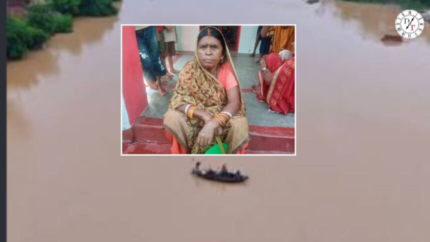 पुनपुन नदी में बही महिला को युवकों ने बचाया