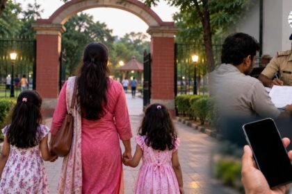 राजेंद्र पार्क घूमने गई महिला दो बच्चियों समेत लापता
