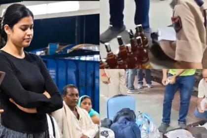 समस्तीपुर में स्वतंत्रता सेनानी एक्सप्रेस के फर्स्ट AC कूपे से शराब बरामद