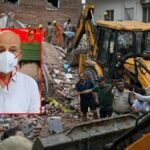 दिल्ली के सत्य निकेतन में ढही पांच मंजिला PG इमारत