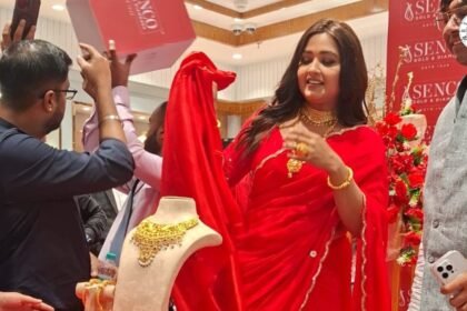 बिहारशरीफ में Senco Gold and Diamonds नए स्टोर का उद्घाटन काजल राघवानी