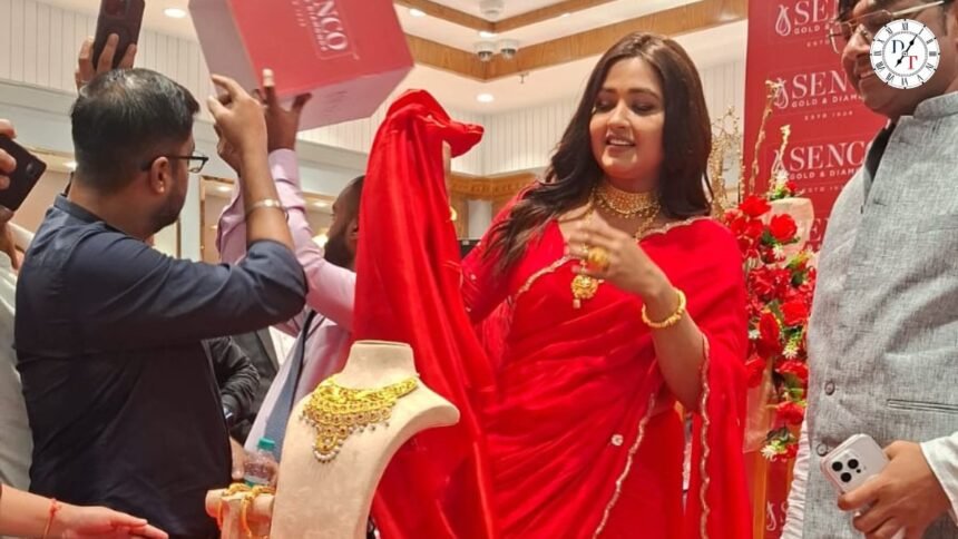 बिहारशरीफ में Senco Gold and Diamonds नए स्टोर का उद्घाटन काजल राघवानी