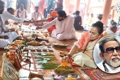 गयाजी में Smita Thackeray ने किया बालासाहेब ठाकरे का पिंडदान