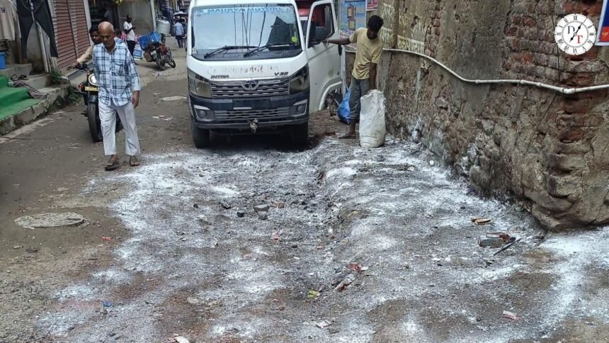 तत्पर बिहारशरीफ अभियान के तहत कूड़ा शिकायतों का समाधान