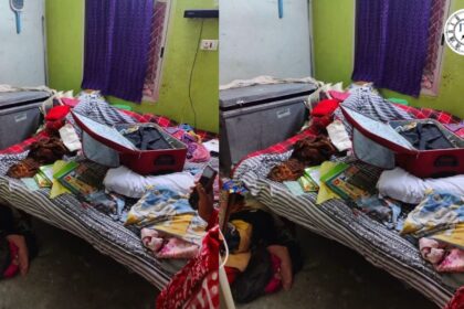 टिकारी में प्रधान शिक्षिका के किराए के मकान में चोरी के बाद पुलिस जांच