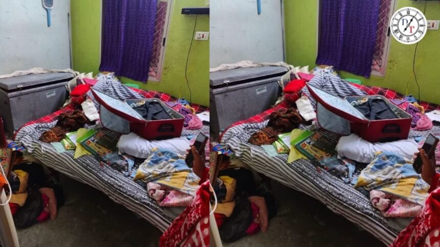 टिकारी में प्रधान शिक्षिका के किराए के मकान में चोरी के बाद पुलिस जांच