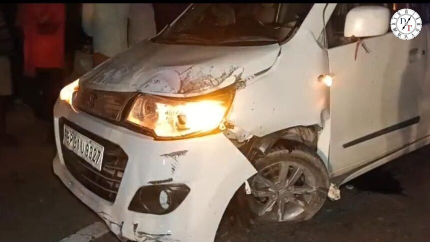 हाजीपुर-मुजफ्फरपुर NH-22 पर सड़क हादसा