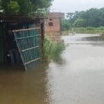 अकिलपुर पंचायत में गंगा का बढ़ता जलस्तर और मलखाचक में कटाव
