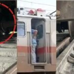 आरा में डिरेल हुई महानंदा एक्सप्रेस ट्रेन