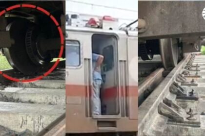 आरा में डिरेल हुई महानंदा एक्सप्रेस ट्रेन