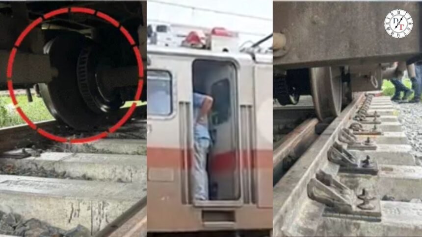 आरा में डिरेल हुई महानंदा एक्सप्रेस ट्रेन