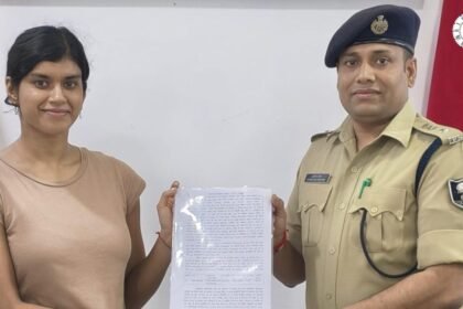 तैराकी में तीन गोल्ड जीतने वाली माही श्वेतराज बनीं पुलिस अवर निरीक्षक