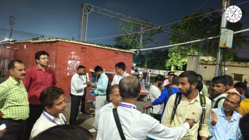 दानापुर स्टेशन पर रेलवे का विशेष टिकट जांच अभियान