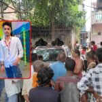 नवादा के हिसुआ में गोलीबारी के बाद घटनास्थल पर पुलिस