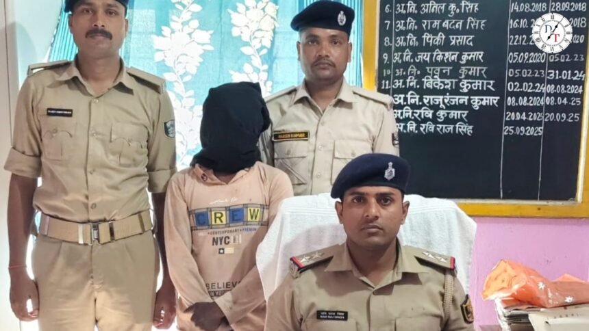 नालंदा के बेन थाना में कारतूस के साथ युवक गिरफ्तार